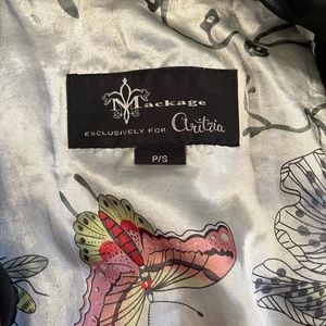 Mackage leather jacket